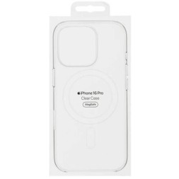 Чехол накладка для iPhone 16 Pro Clear Case MagSafe (прозрачный)