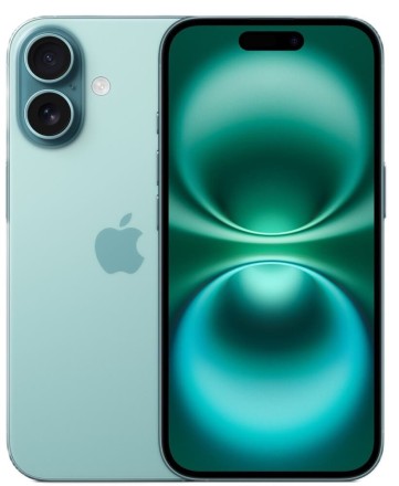 Смартфон Apple iPhone 16 256GB бирюзовый
