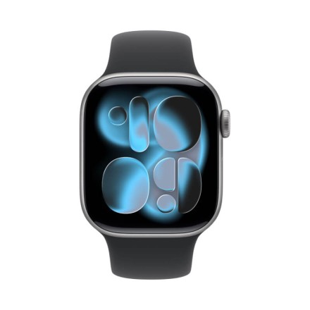 Часы Apple Watch Series 11, 42 mm, Sport Band (черный), размер M/L