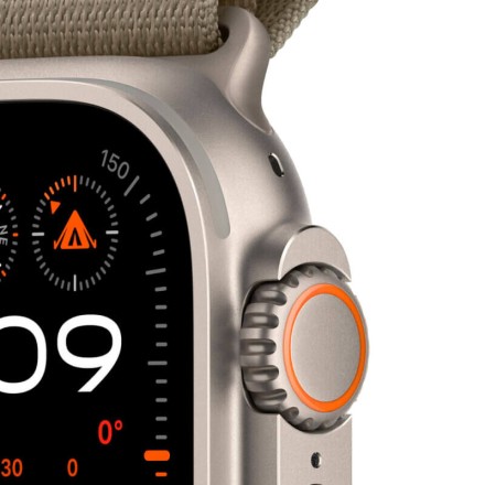 Часы Apple Watch Ultra 2 GPS + Cellular, 49 мм ремешок Alpine (оливковый), размер M
