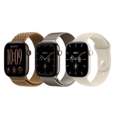 Умные часы Apple Watch Series 12, GPS, 46 mm, Sport Band (Black/Black ), размер M/L