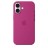 Чехол накладка для iPhone 16 Silicone Case with MagSafe Fuchsia